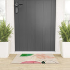 abstract organic shape pastel summer 3 Welcome Mat Gallery Image 3