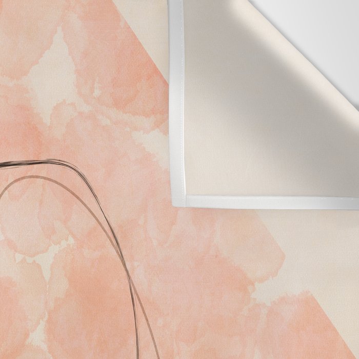 abstract organic shape pastel summer 3 Wall Tapestry Gallery Image 3