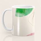 abstract organic shape pastel summer 3 Coffee Mug Gallery Image 3