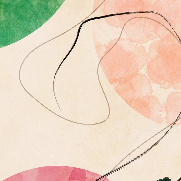 abstract organic shape pastel summer 3 Coffee Mug Gallery Image 2