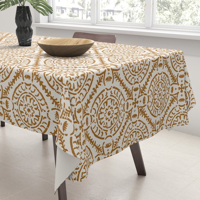 TAZA MEDIA NATURAL Tablecloth Gallery Image 3