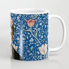 Woman  Blowing a pink Bubble gum with vintage Medway tapestry Coffee Mug Gallery Image 1