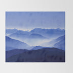 Mountains 12 Throw Blanket Gallery Image 2
