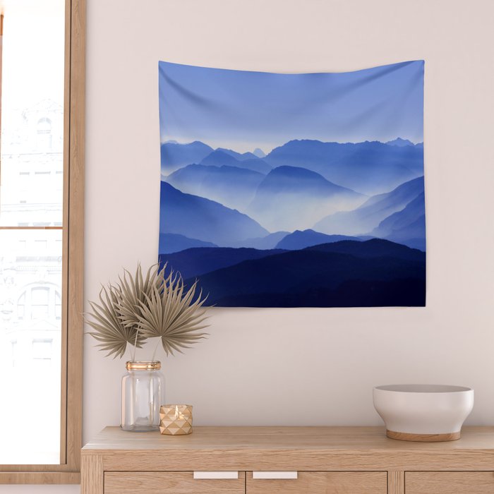 Mountains 12 Wall Tapestry Gallery Image 2