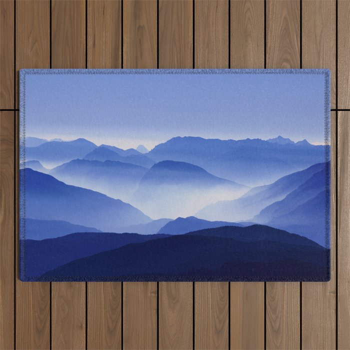 Mountains 12 Outdoor Rug Gallery Image 1