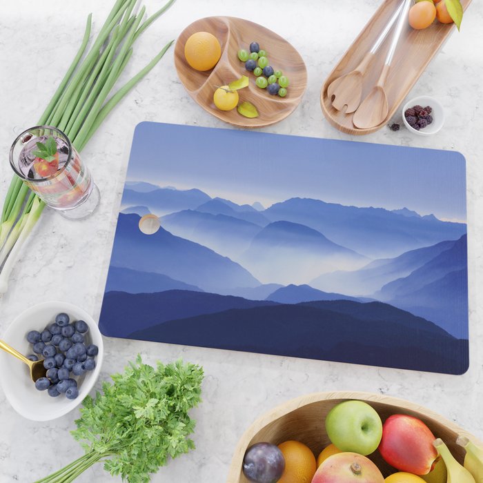 Mountains 12 Cutting Board Gallery Image 2