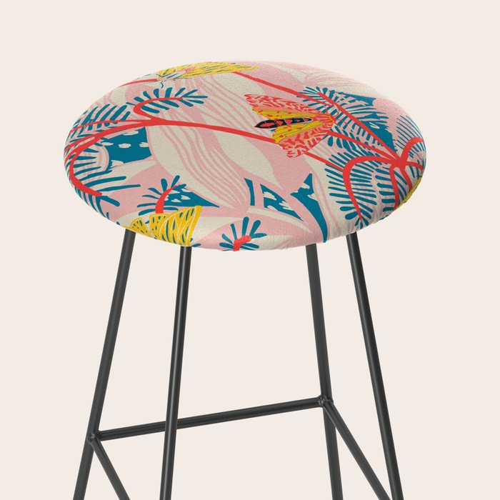 BAZAAR COSMICA MOTH Stool Gallery Image 2