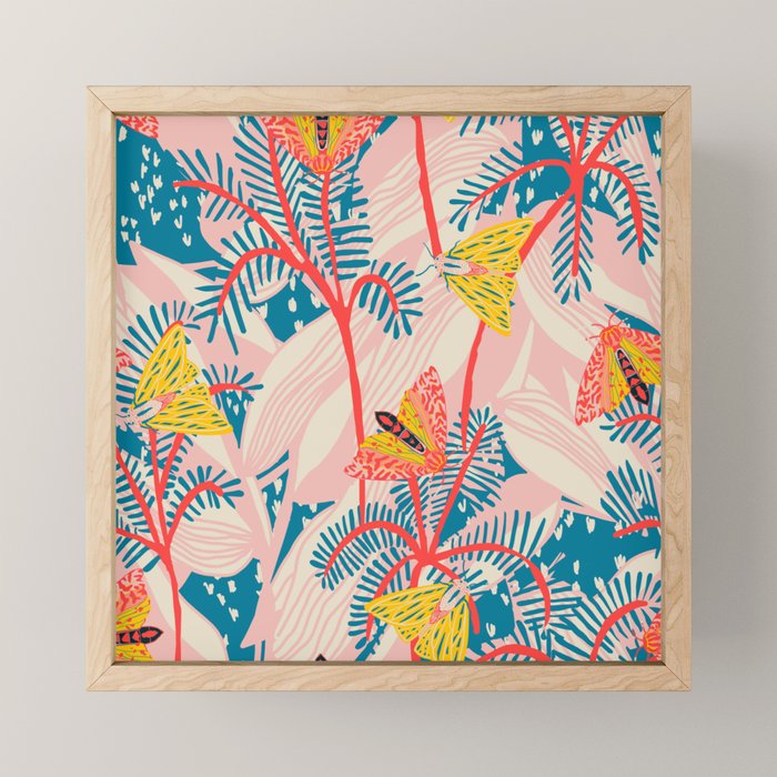BAZAAR COSMICA MOTH Mini Art Print Gallery Image 1