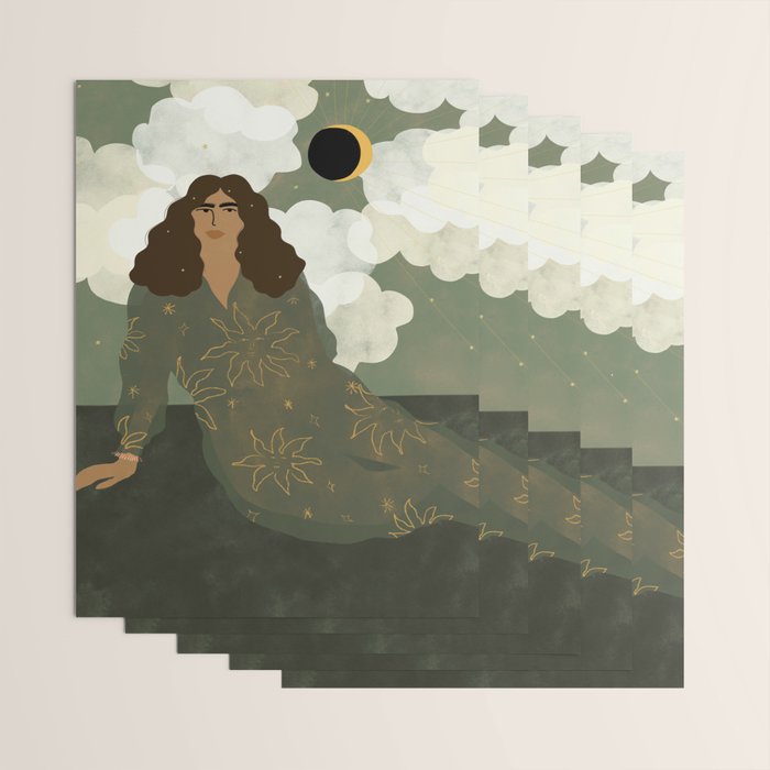 Head in the clouds Wrapping Paper Gallery Image 3