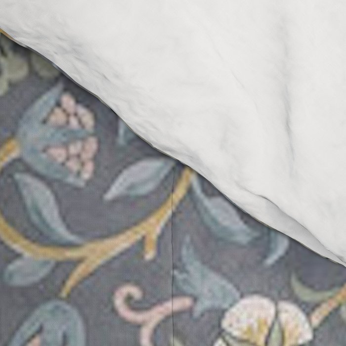 William Morris Strawberry Thief Slate Blue Vintage Pattern Comforter Gallery Image 4
