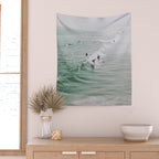 lets surf iv - venice beach - california Wall Tapestry Gallery Image 2