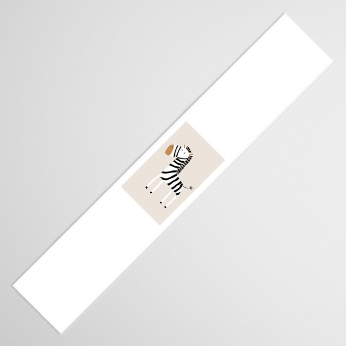 Nursery Wall Art, Safari Nursery Prints, Neutral Nursery Decor, Zebra Print Table Runner Gallery Image 3