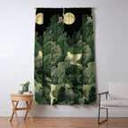 Japanese Wall Art Maximalist Moon Print japandi Art Wabi Sabi Painting Sage Green dopamine decor Window Curtain Gallery Image 5