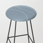 Modern Minimal Line Abstract XIII Stool Gallery Image 2