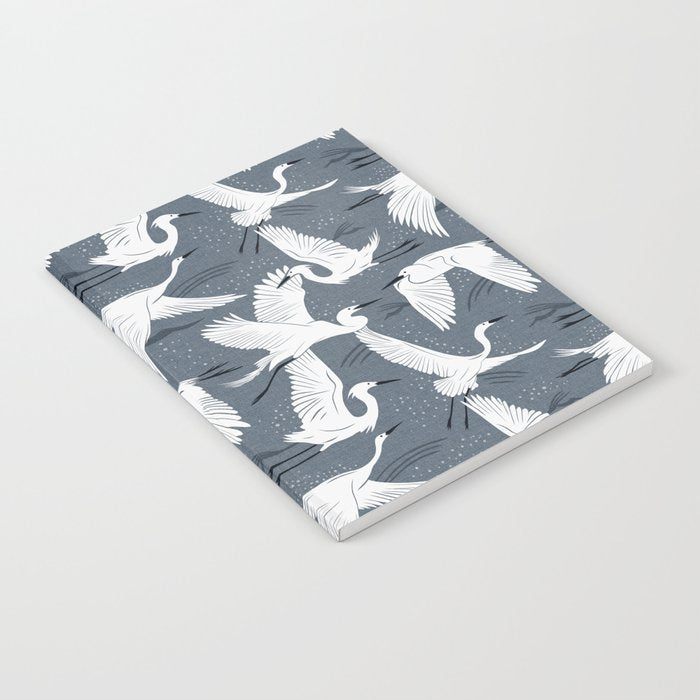 Soaring Wings - Steel Blue Grey Notebook Gallery Image 2