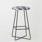 Soaring Wings - Steel Blue Grey Stool Gallery Image 1