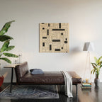 Lines in Motion 1 Wood Wall Art Gallery Image 2