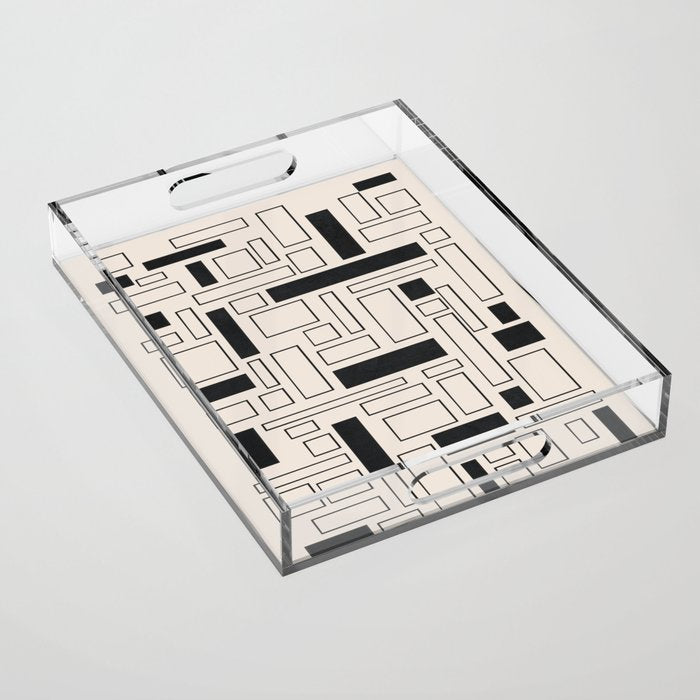 Lines in Motion 1 Acrylic Tray Gallery Image 1