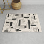 Lines in Motion 1 Rug Gallery Image 1