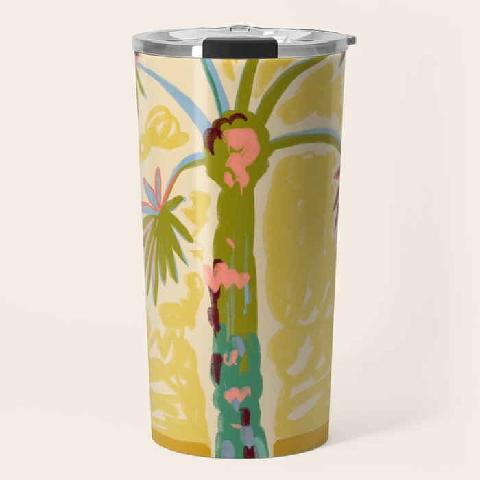 PALM TREE IN THE SUN Travel Mug Gallery Image 1