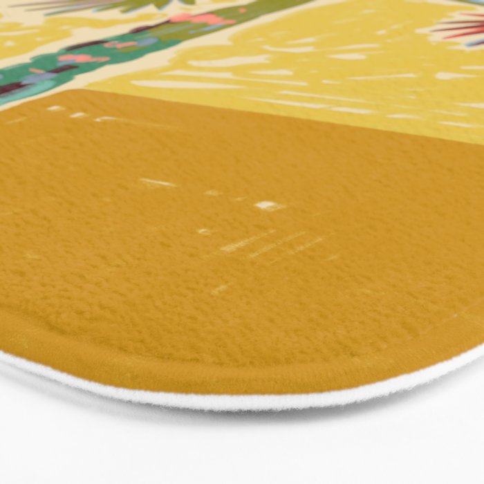 PALM TREE IN THE SUN Bath Mat Gallery Image 3