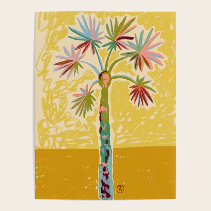 PALM TREE IN THE SUN Poster Gallery Image 4