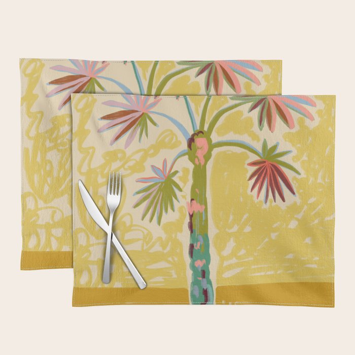 PALM TREE IN THE SUN Placemat Gallery Image 1