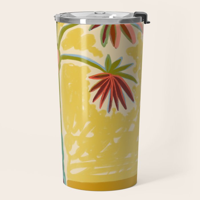 PALM TREE IN THE SUN Travel Mug Gallery Image 2