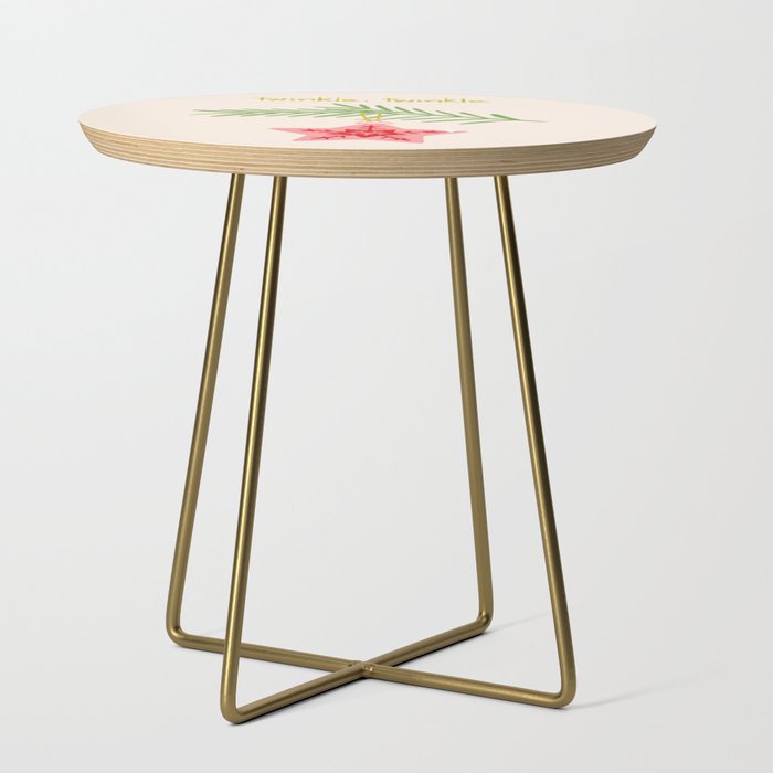 Cheerful twinkle Christmas star Side Table Gallery Image 1