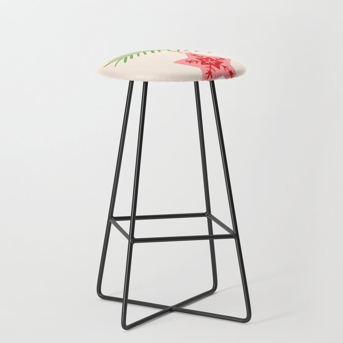 Cheerful twinkle Christmas star Stool Gallery Image 1
