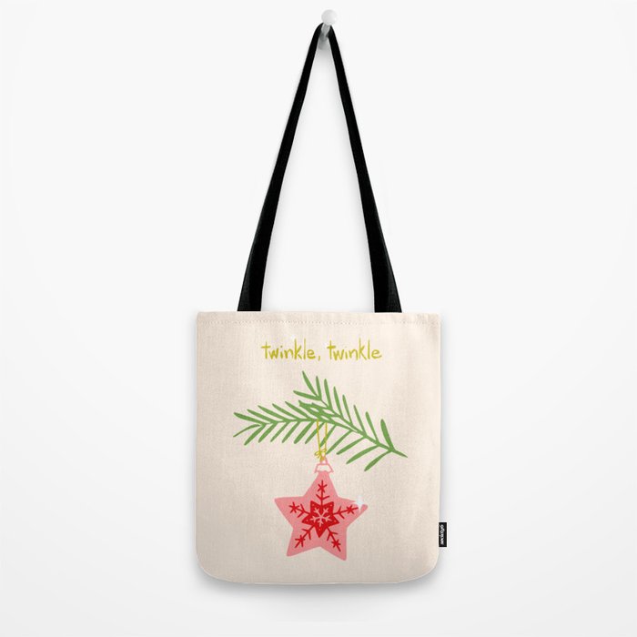 Cheerful twinkle Christmas star Tote Bag Gallery Image 2