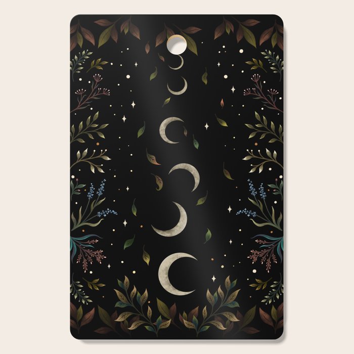 Crescent Moon Garden Cutting Board Gallery Image 1