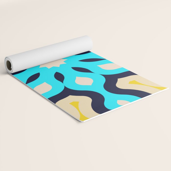 Power of Blue Lotus Yoga Mat Gallery Image 2