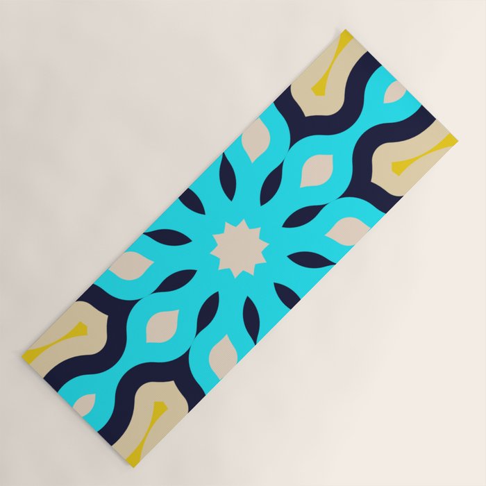 Power of Blue Lotus Yoga Mat Gallery Image 1