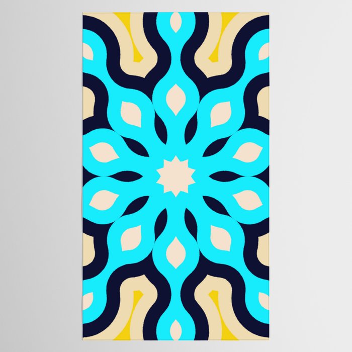Power of Blue Lotus Tablecloth Gallery Image 2