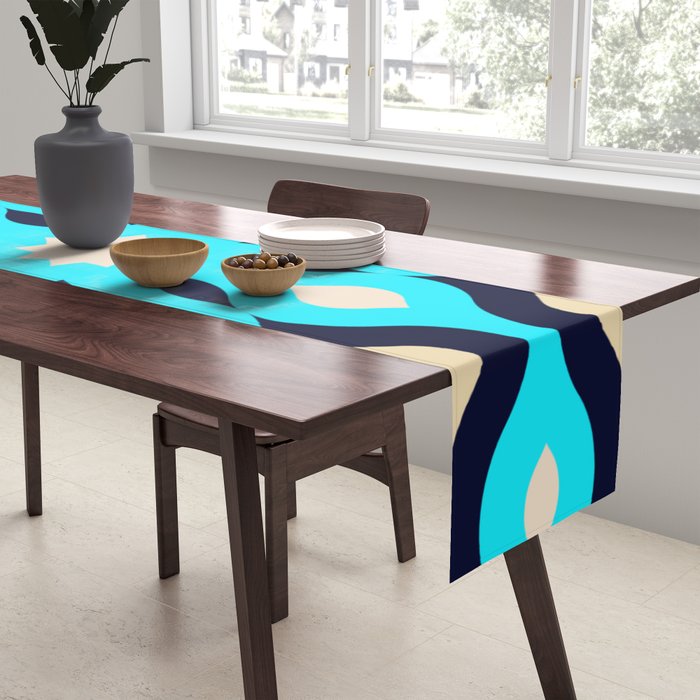 Power of Blue Lotus Table Runner Gallery Image 2