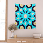 Power of Blue Lotus Wall Tapestry Gallery Image 2