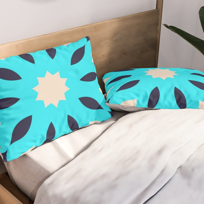 Power of Blue Lotus Pillow Sham Gallery Image 2