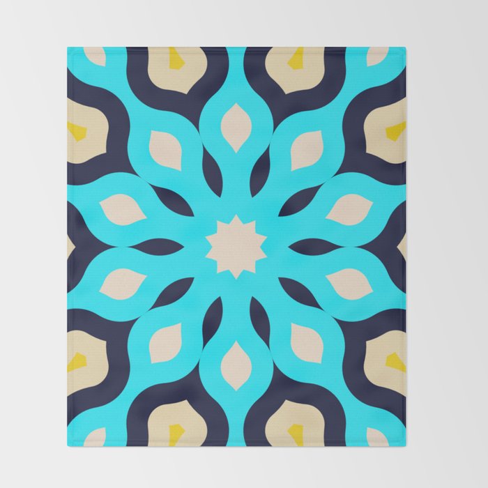Power of Blue Lotus Throw Blanket Gallery Image 2