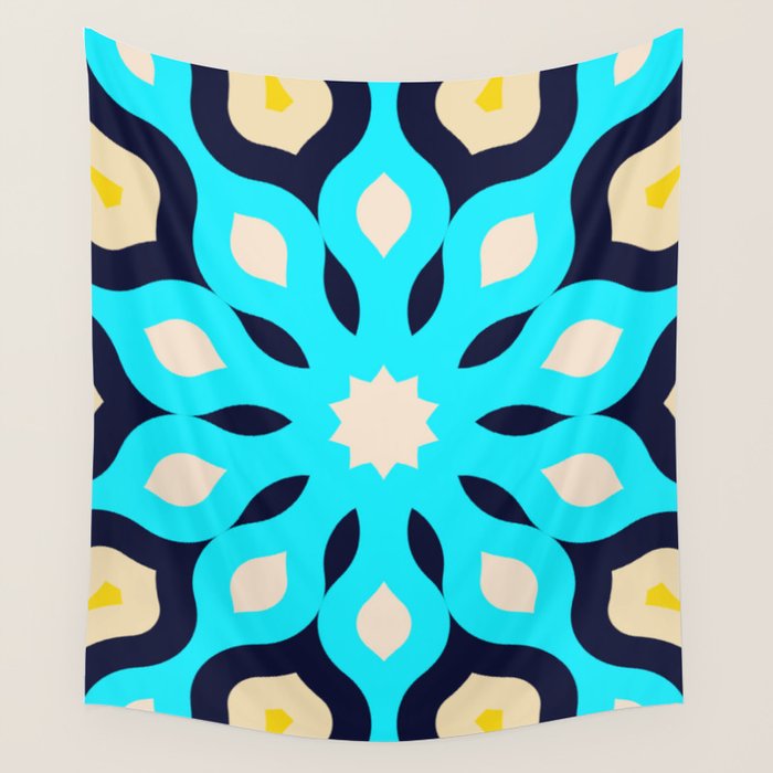 Power of Blue Lotus Wall Tapestry Gallery Image 4