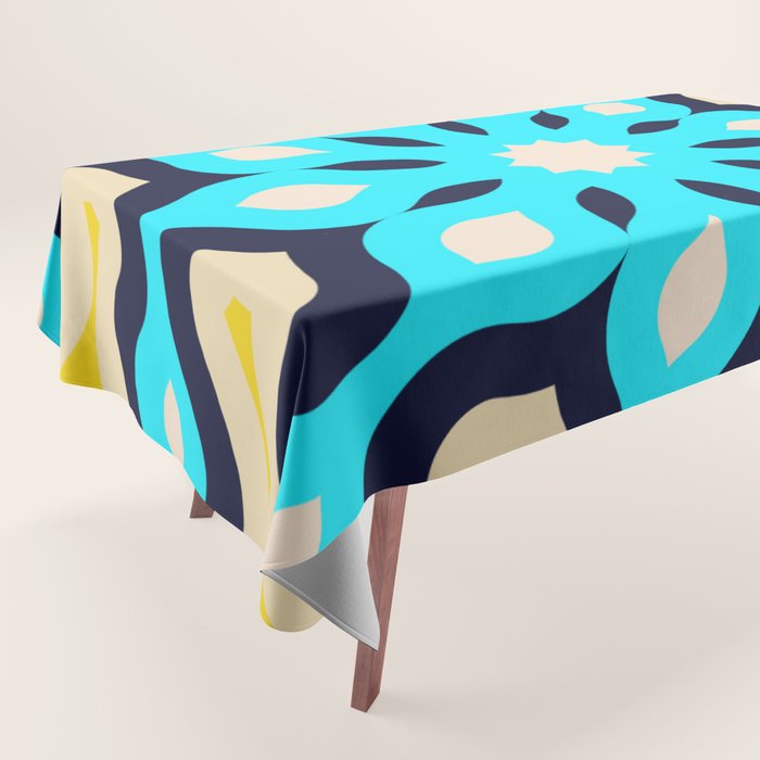 Power of Blue Lotus Tablecloth Gallery Image 1