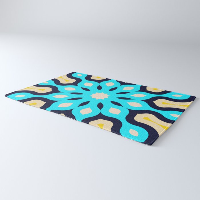 Power of Blue Lotus Rug Gallery Image 3