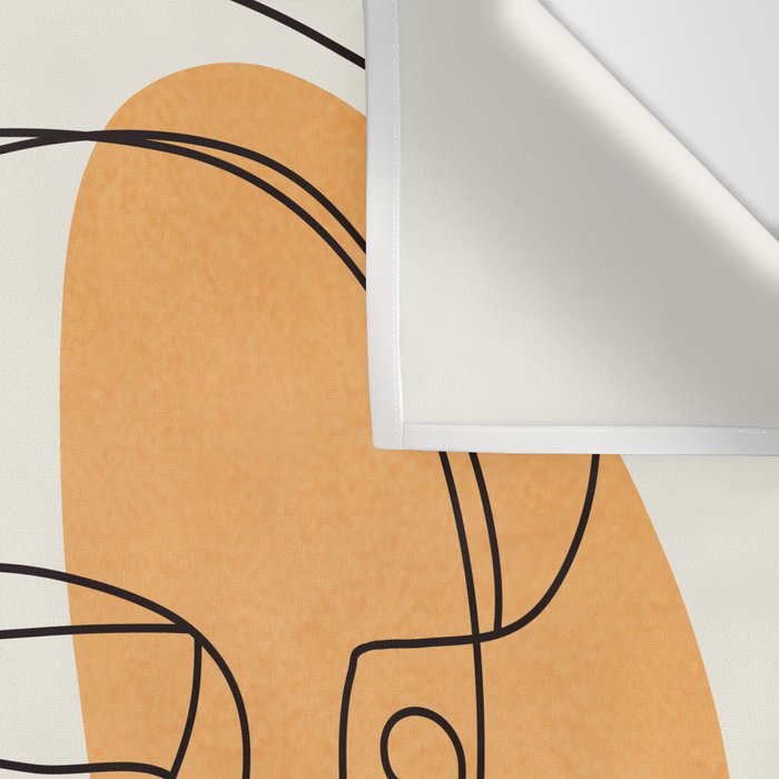 Abstract Face 24 Wall Tapestry Gallery Image 3