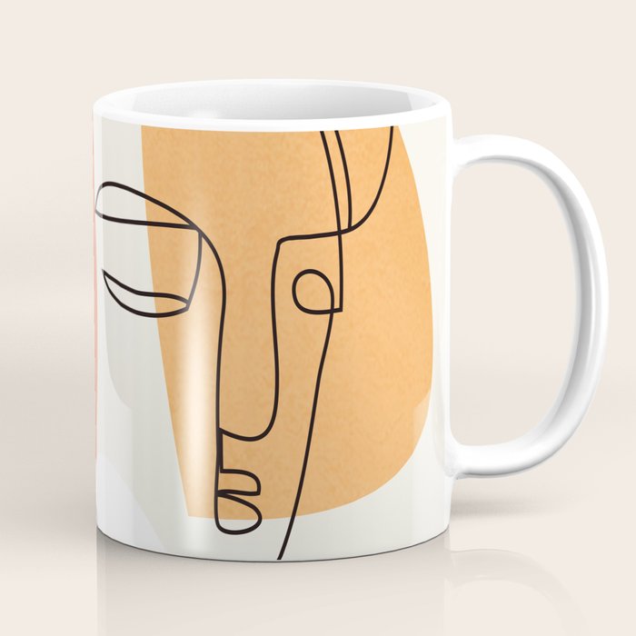 Abstract Face 24 Coffee Mug Gallery Image 1