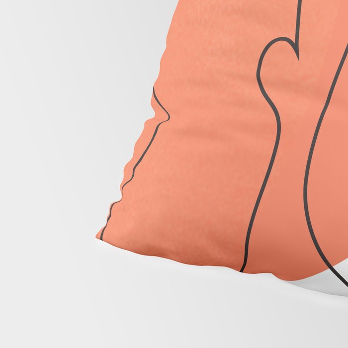 Abstract Face 24 Pillow Sham Gallery Image 4