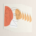 Abstract Face 24 Wrapping Paper Gallery Image 3