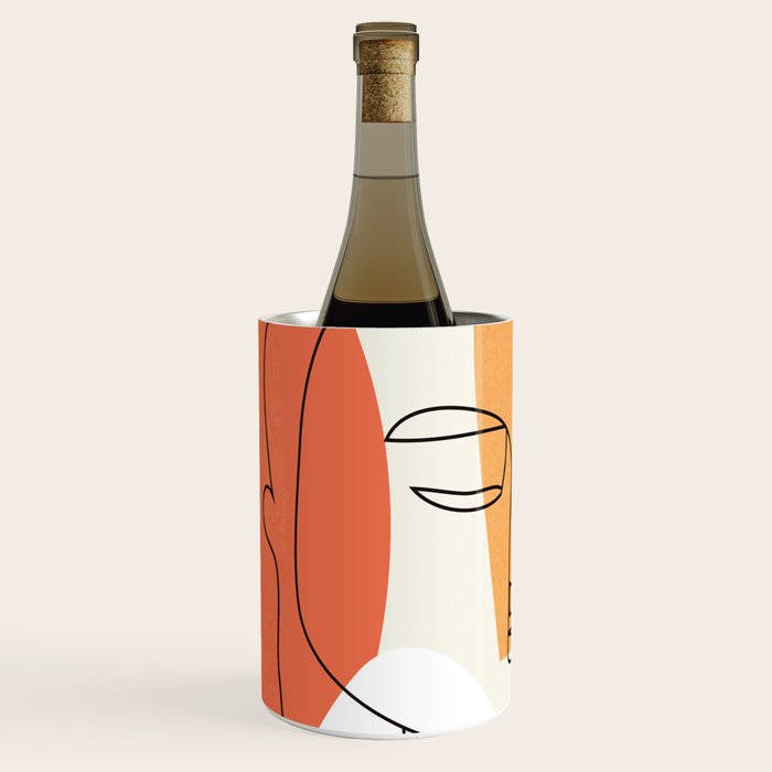 Abstract Face 24 Wine Chiller Gallery Image 1