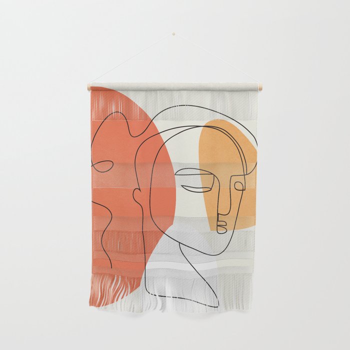 Abstract Face 24 Wall Hanging Gallery Image 1