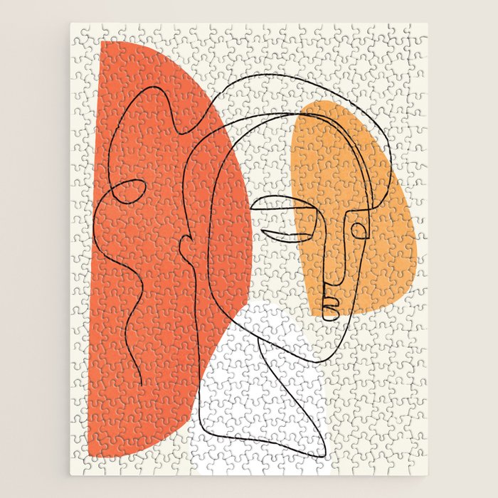 Abstract Face 24 Jigsaw Puzzle Gallery Image 1