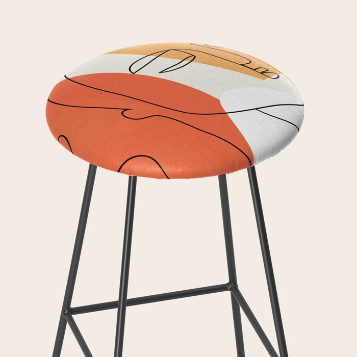 Abstract Face 24 Stool Gallery Image 2